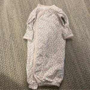 Magnetic me newborn-3 month gown floral